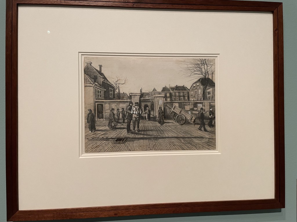 Vincent van Gogh Entrance to the Pawn Bank, The Hague