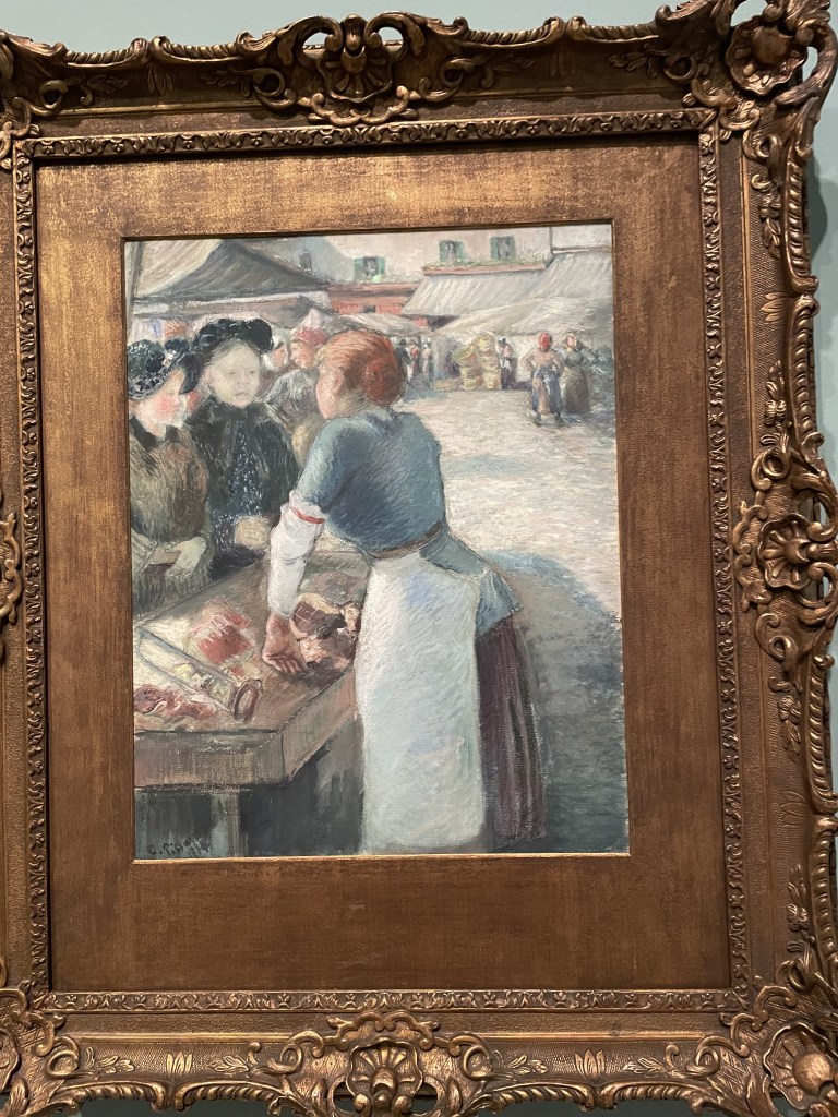 The Market Stall by Pissaro