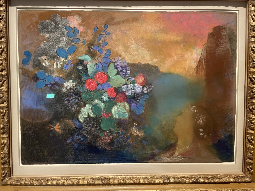 Odilon Redon,  Ophelia Among the Flowers